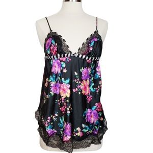NWOT VICTORIA’S SECRET Floral Babydoll Slip Dress Size Large